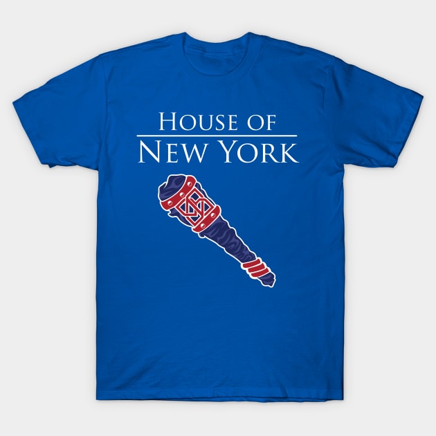 House of New York (NYG) T-Shirt by SteveOdesignz